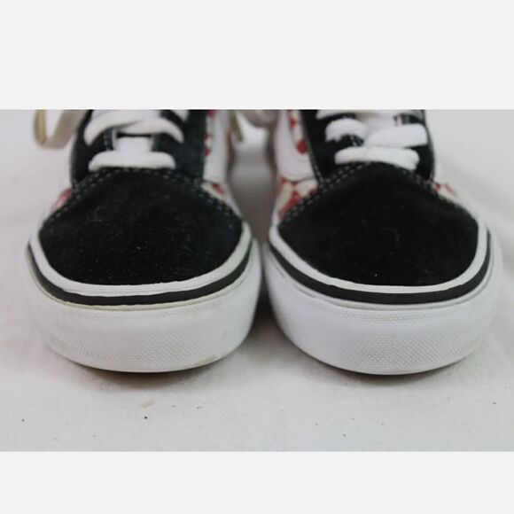 Vans Off The Wall Kids Size 1.5 Checkerboard Lace up Sneakers Shoes. - Picture 7 of 11